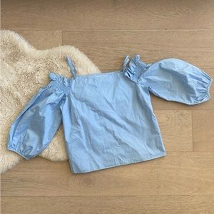 [brand new] English Factory 100% cotton off shoulder top